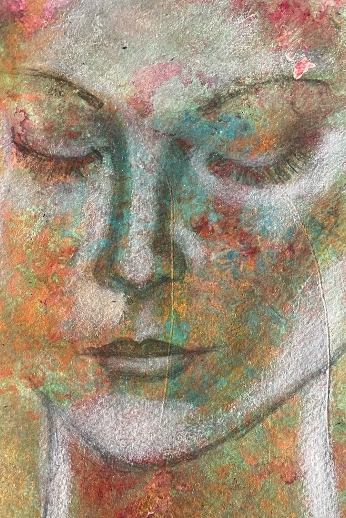 "Kvinnlig styrka" 30x40 cm