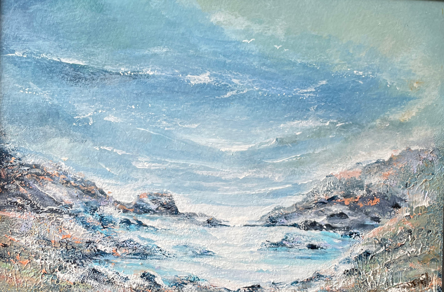 "Vik vid Fjällbacka" 21 x 29,7 cm