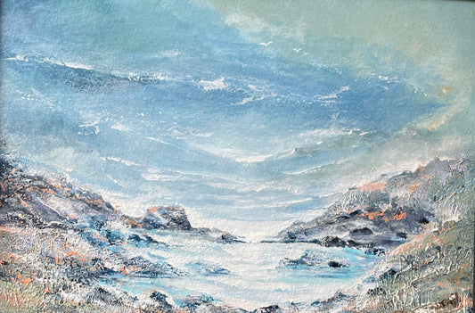 "Vik vid Fjällbacka" 21 x 29,7 cm