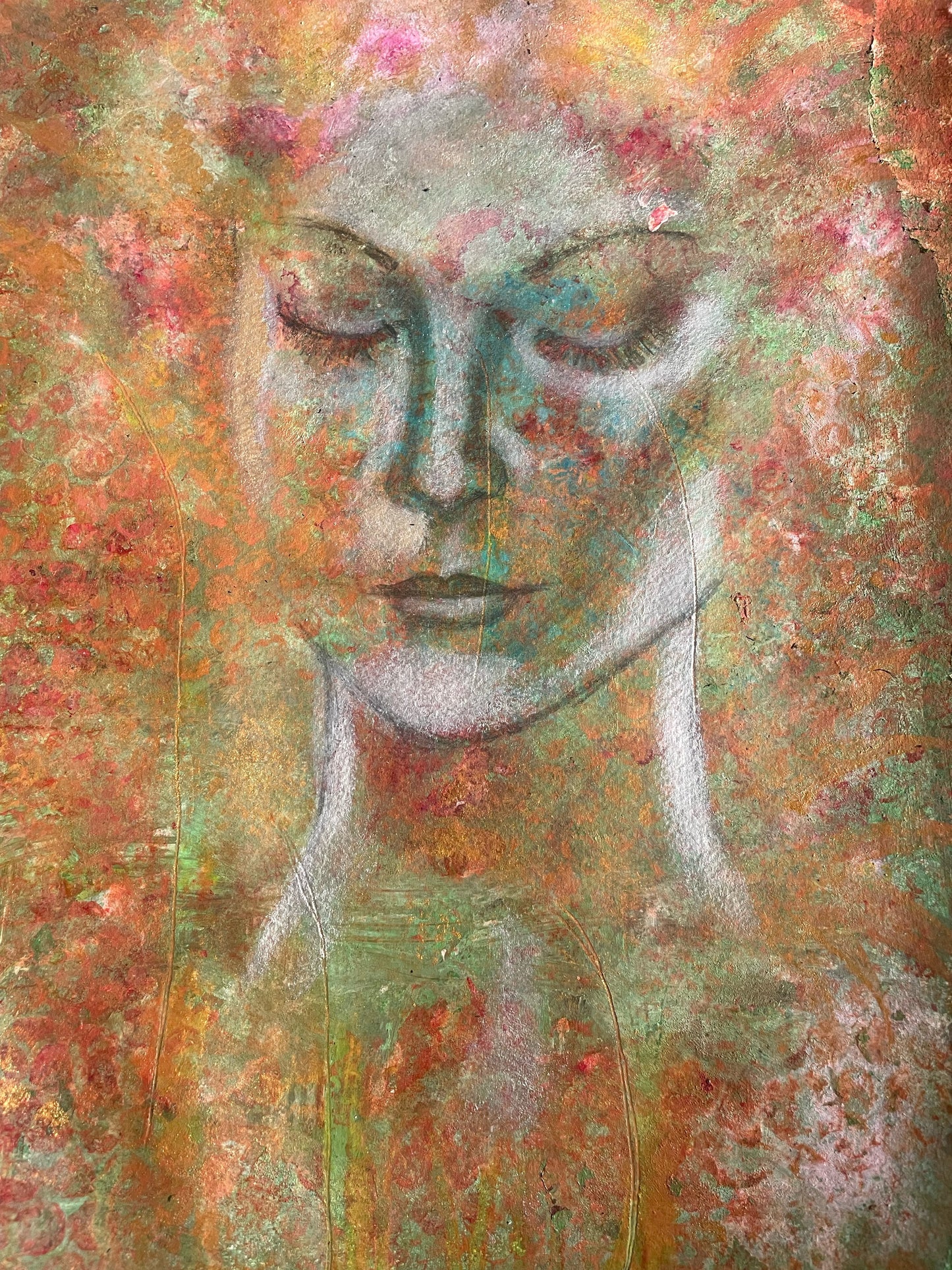"Kvinnlig styrka" 30x40 cm