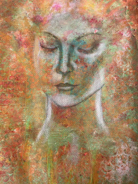 "Kvinnlig styrka" 30x40 cm